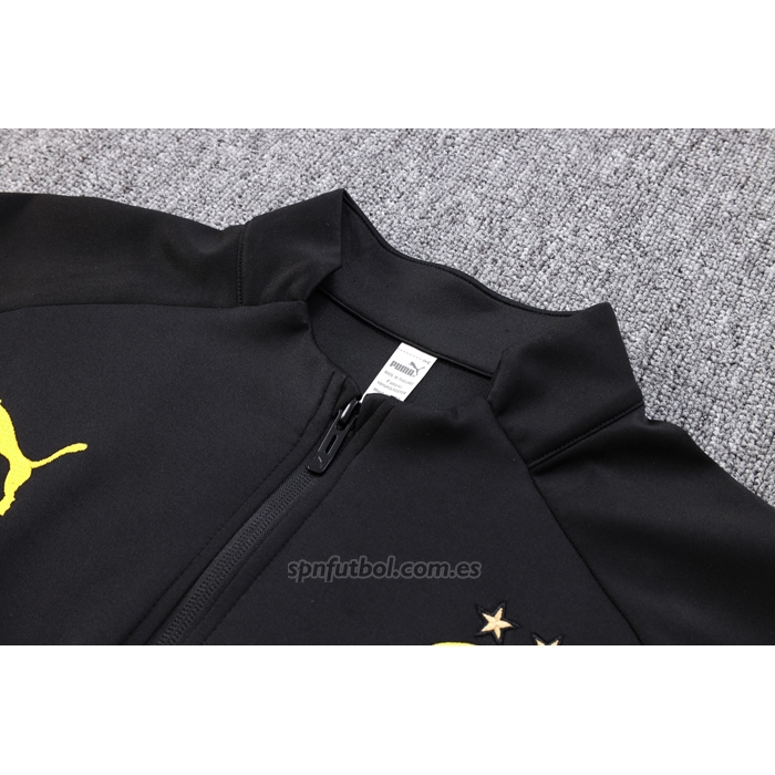 Chandal de Chaqueta del Borussia Dortmund 2023-2024 Negro